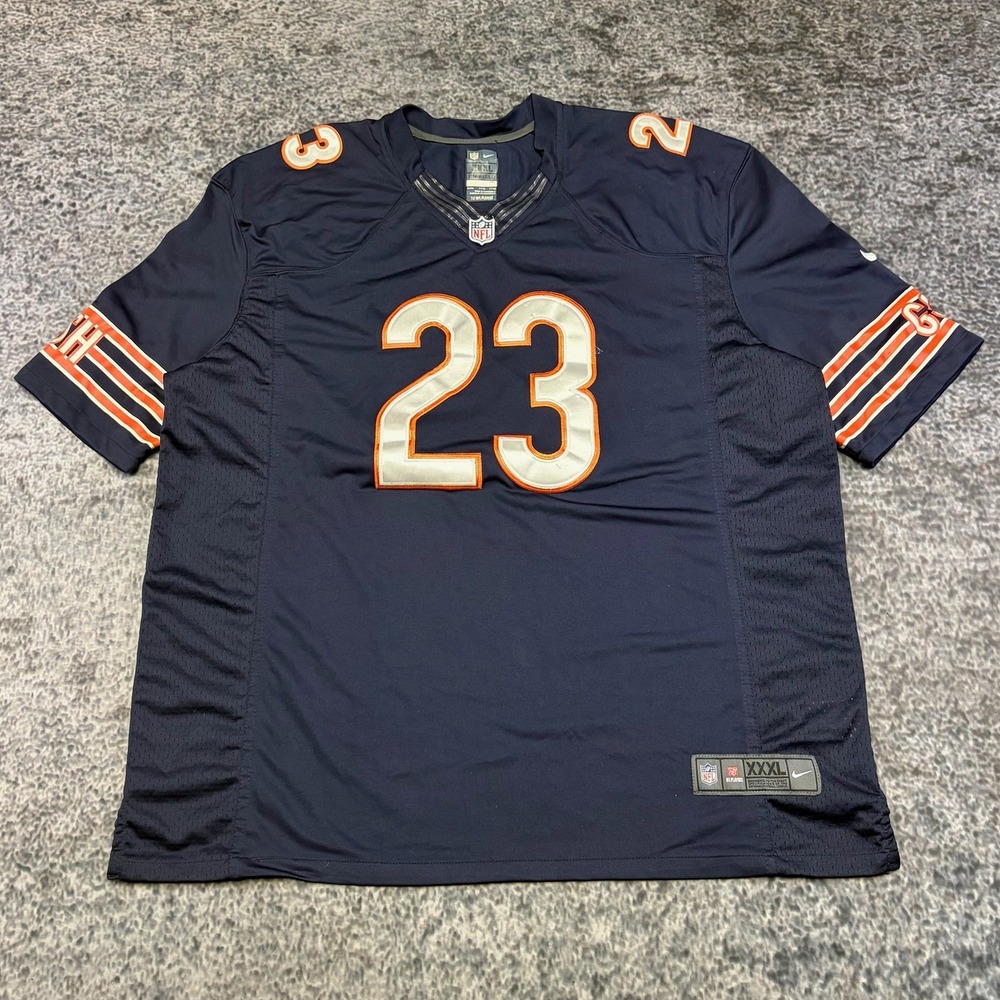 Nike On Field Chicago Bears Devin Hester Jersey Mens 3XL #23 NFL Navy Blue Home